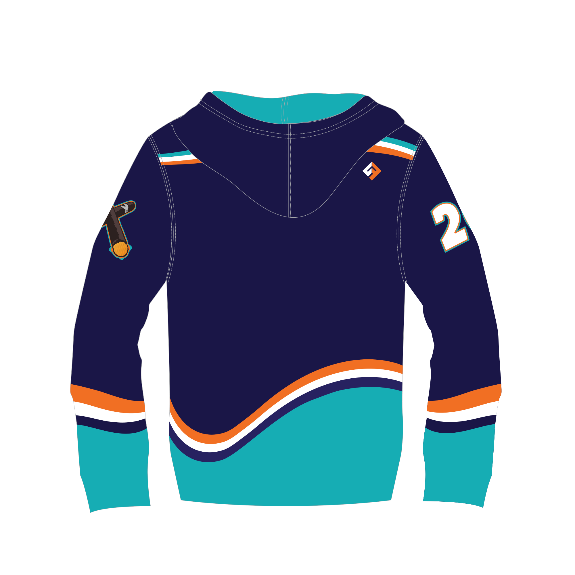 Beefing Bears Sublimated Hoodie