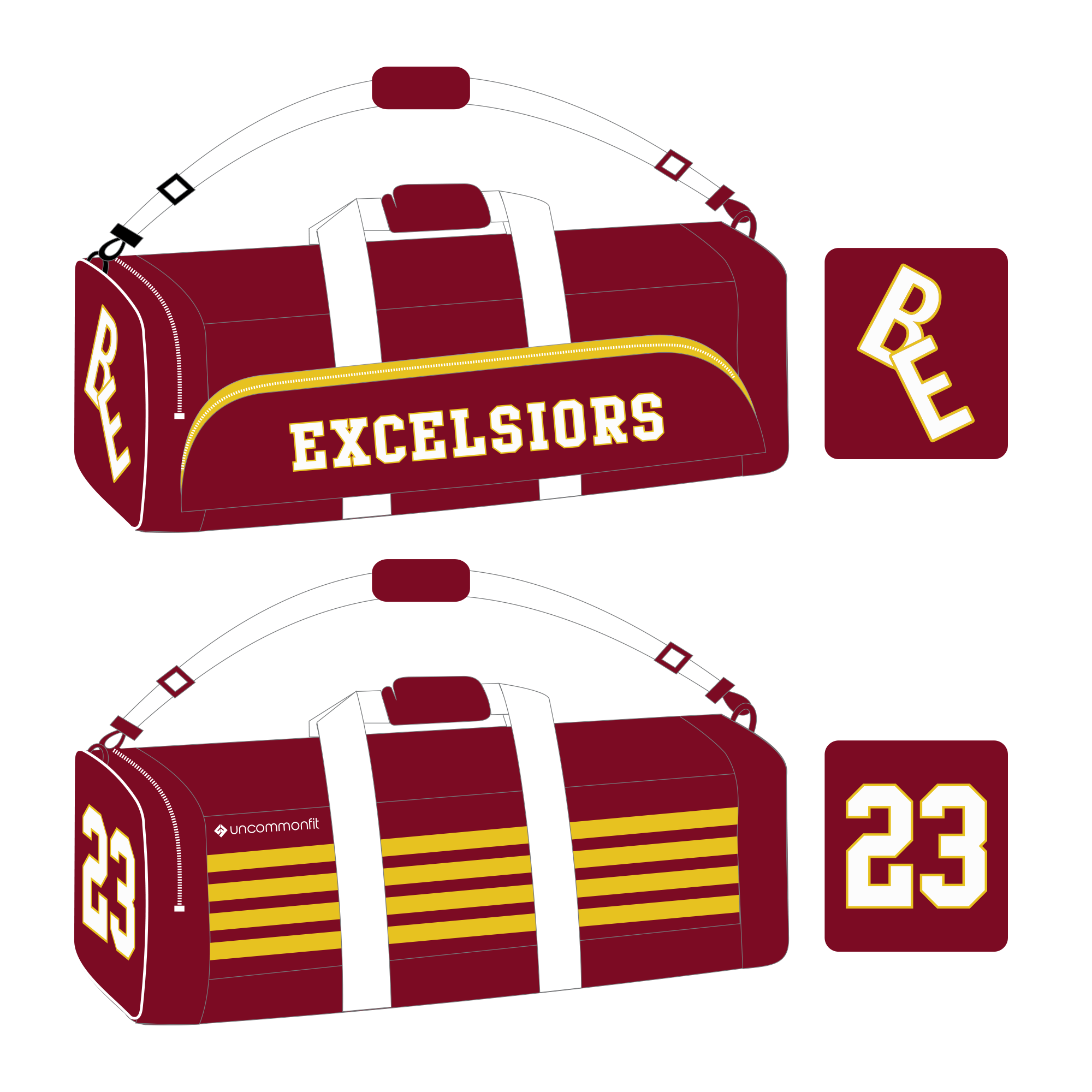 BE Traveler' Equipment Bag (holds 2 Sticks)