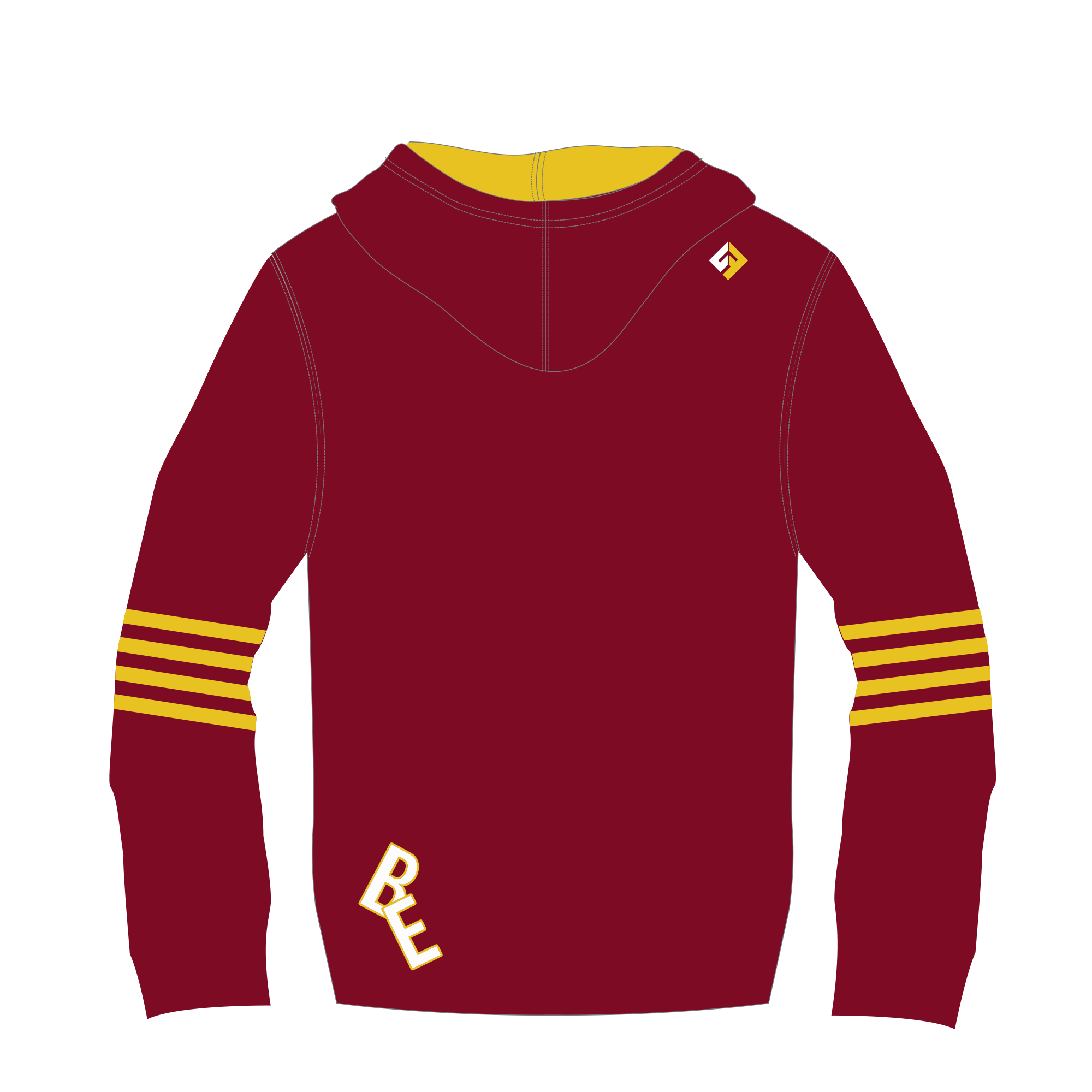 BE Sublimated Hoodie