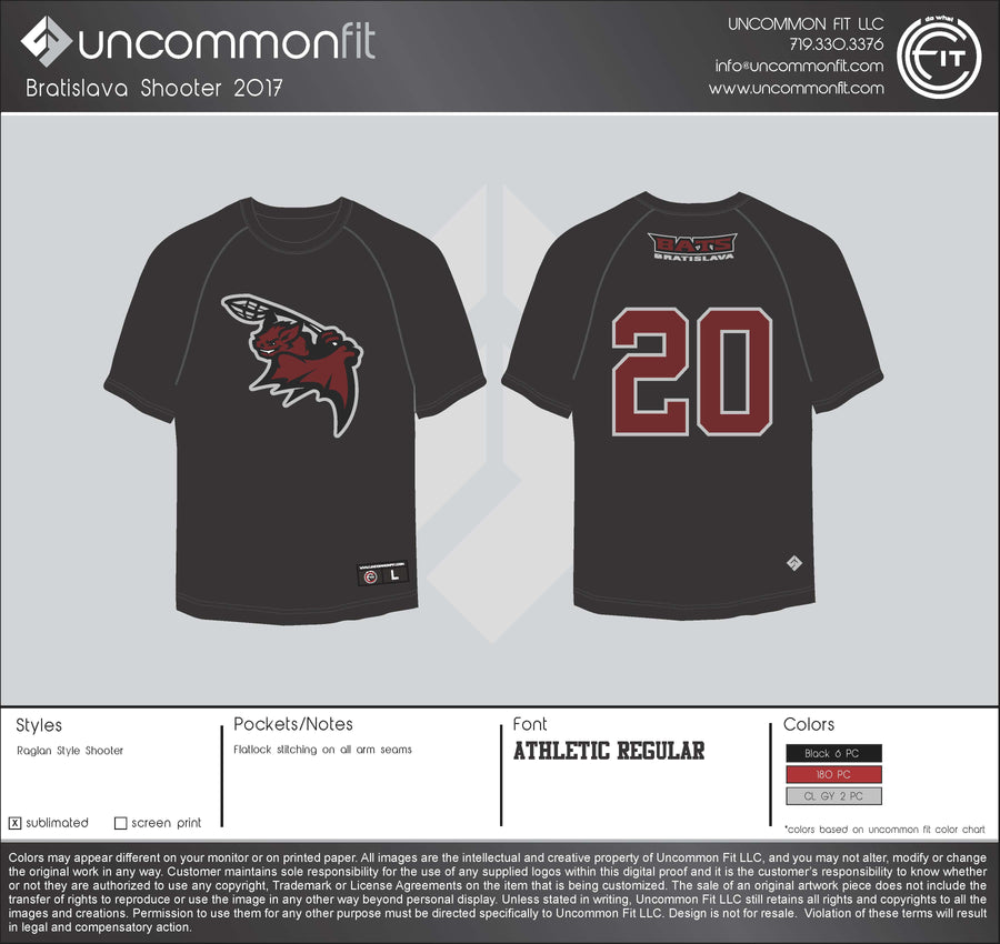 BATS Bratislava Shooter Shirt
