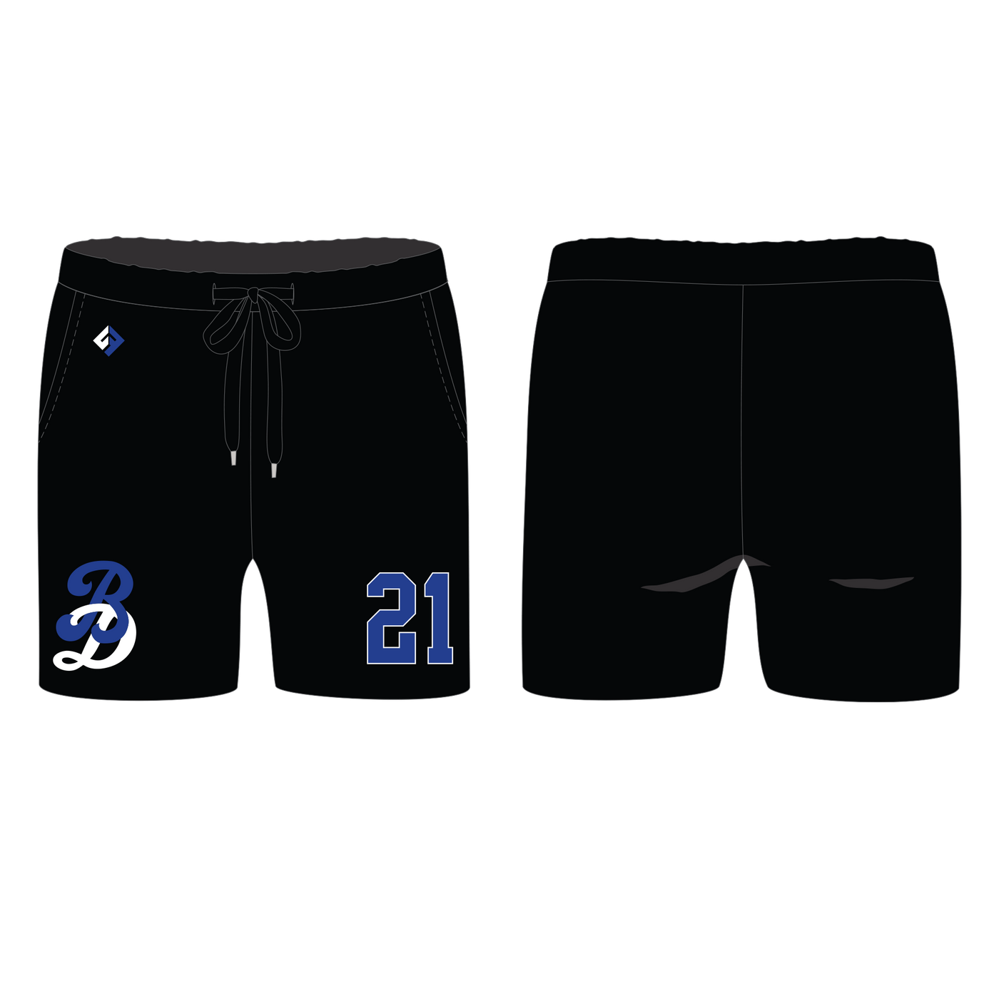 Dodgers Jogger Shorts - French Terry