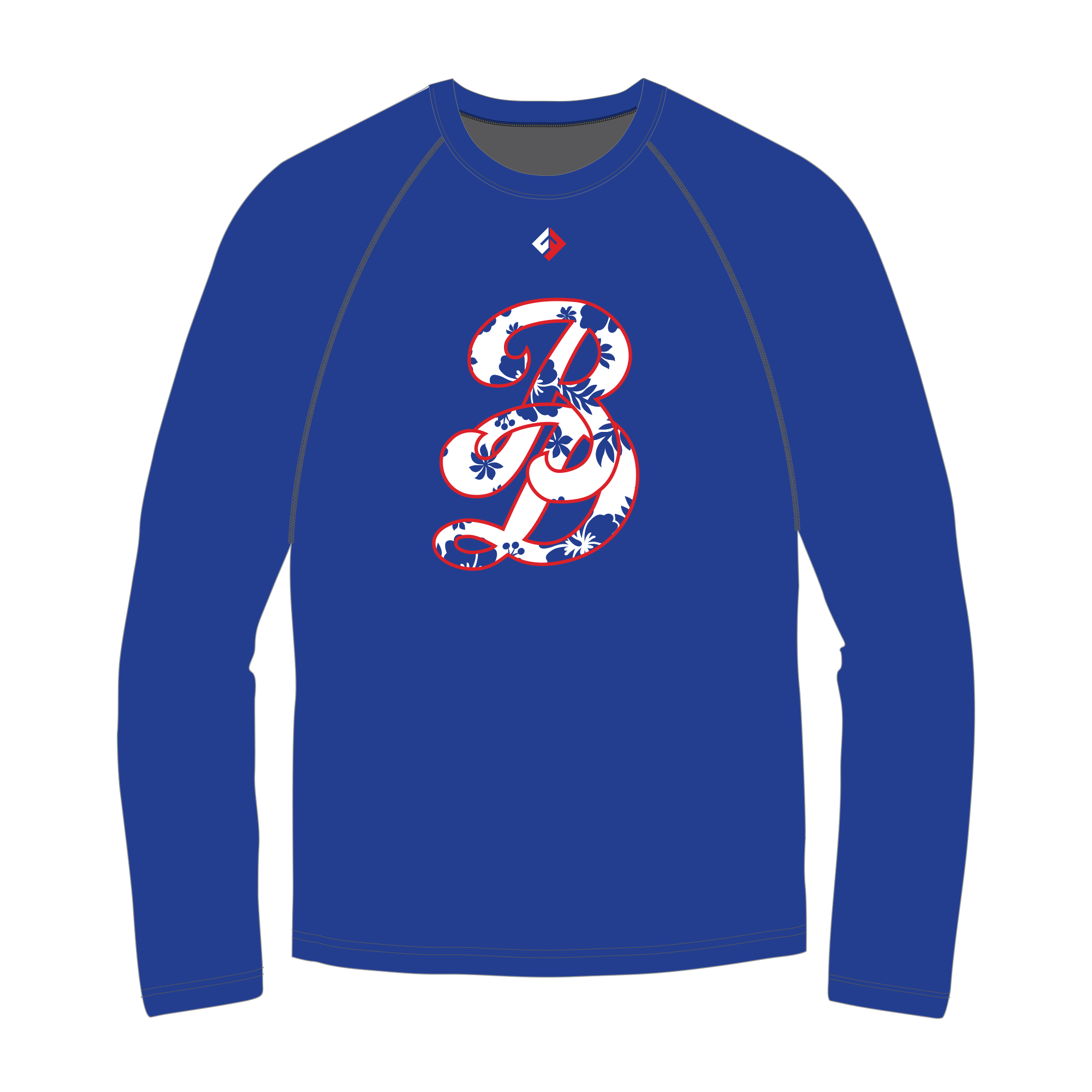 dodgers jersey long sleeve