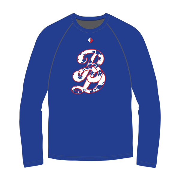 Dodgers Long Sleeve Performance Shirt box lacrosse uniforms