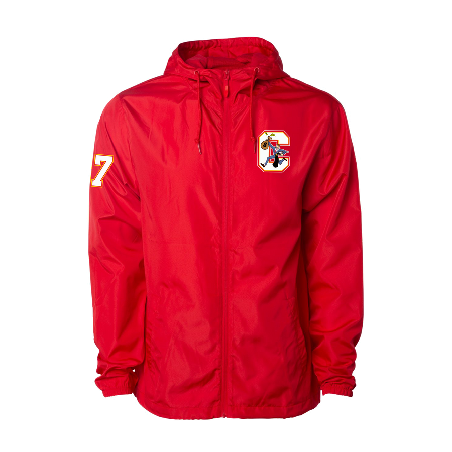 Caucasians Light Weight WIndbreaker