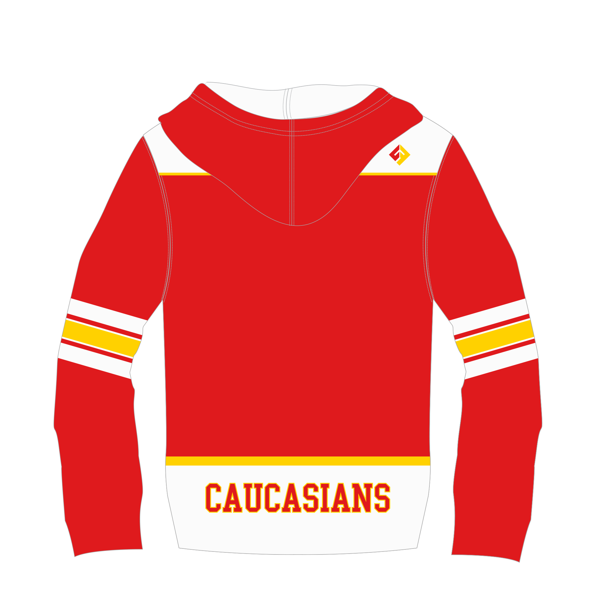 Caucasians Sublimated Hoodie