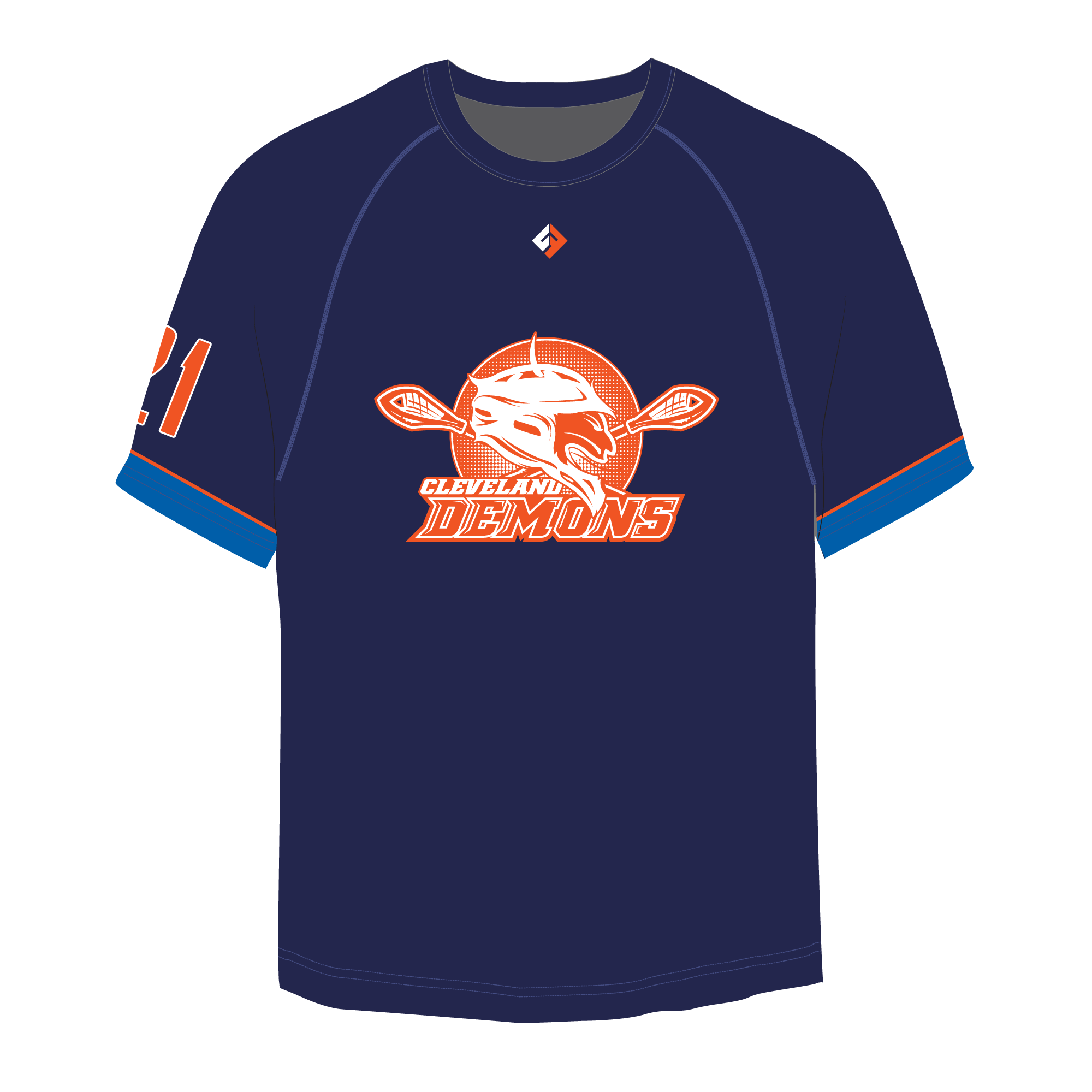 Demons Short Sleeve Performance Shirt