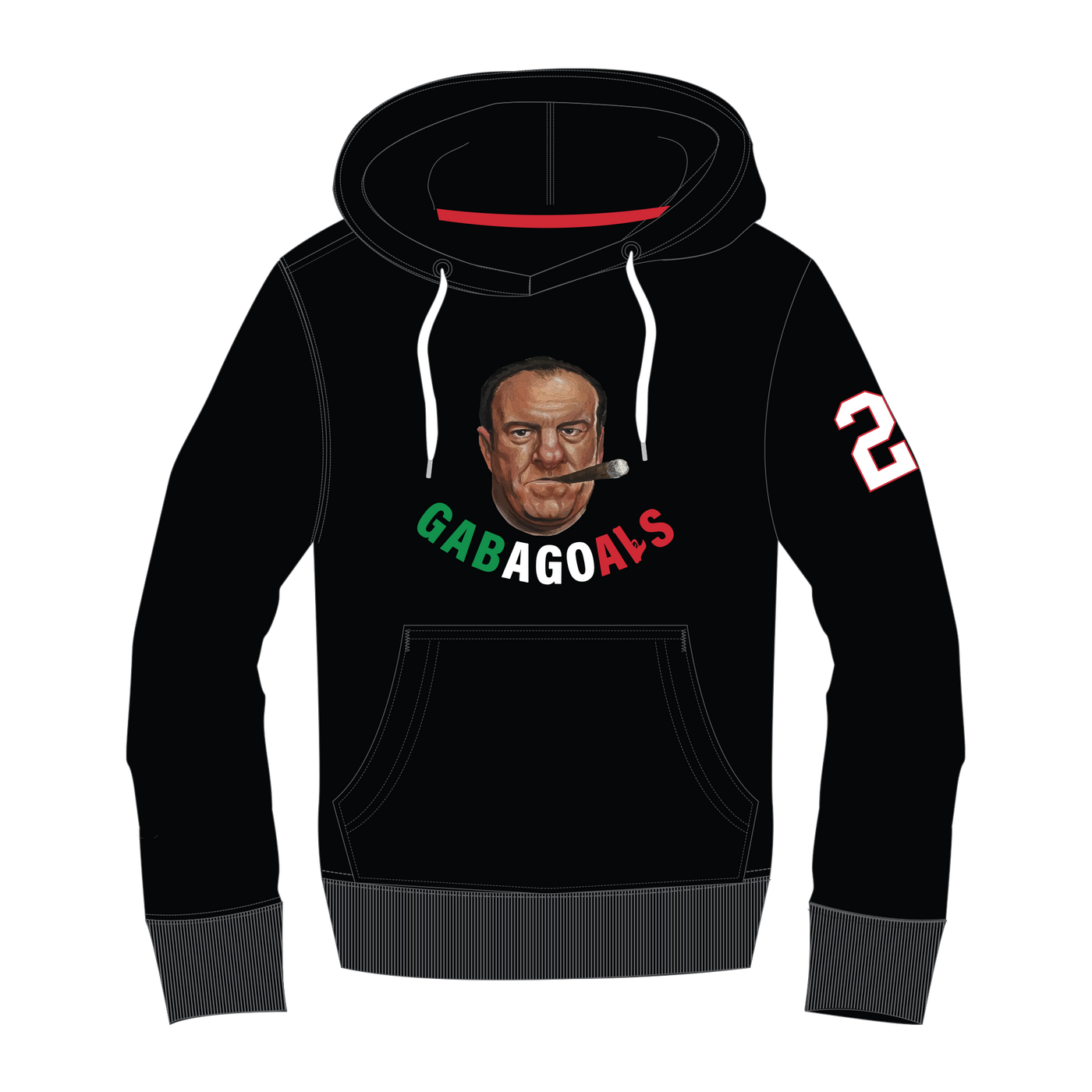 Gabagoals Pullover Hoodies - UcFit Fleece Hoodie.