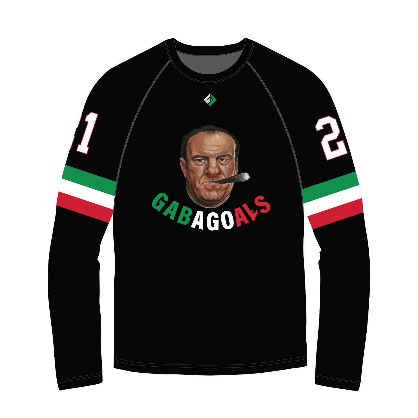 Gabagoals Long Sleeve Performance Shirt
