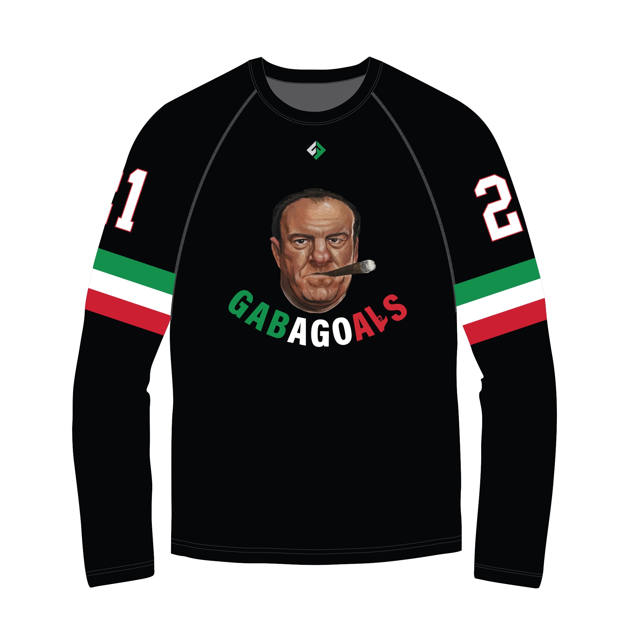 Gabagoals Long Sleeve Performance Shirt