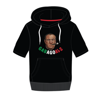 Gabagoals Short Sleeve Hoodies - UcFit Fleece Hoodie.