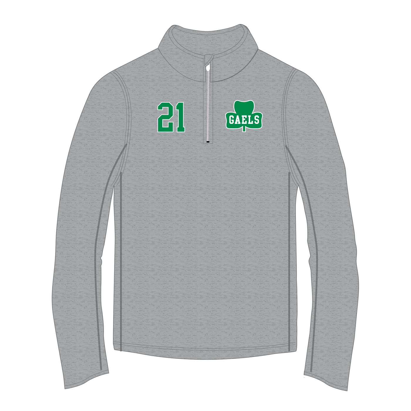 Green Gaels 1/4 Zip.
