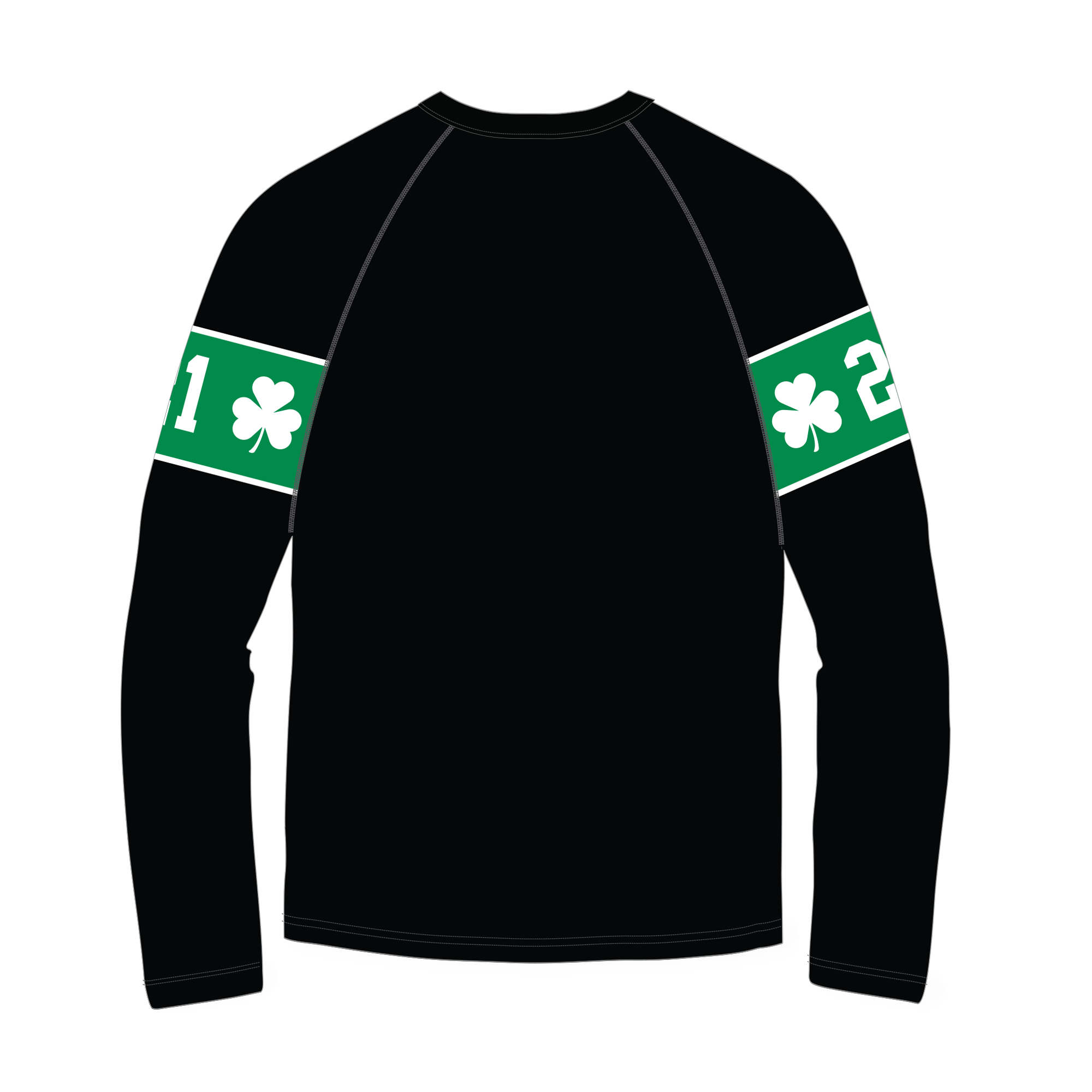 Green Gaels Long Sleeve Performance Shirt