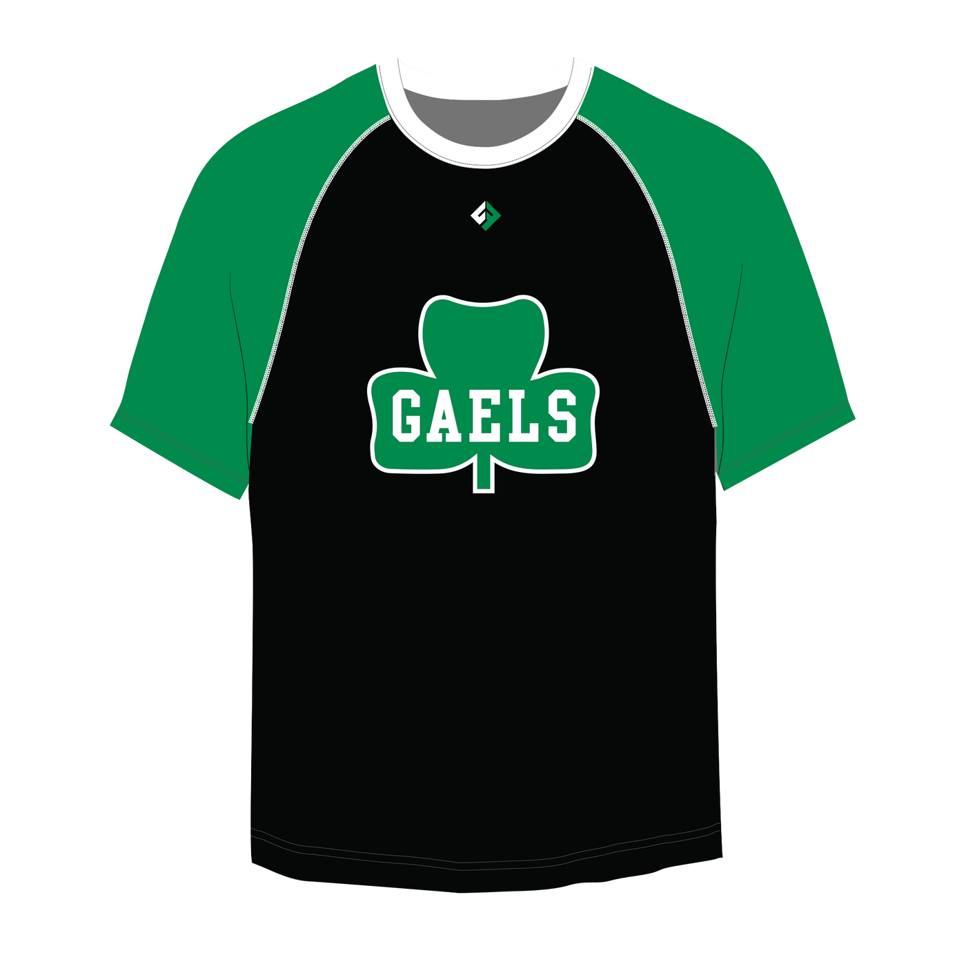 Green Gaels Short Sleeve Performance Shirt