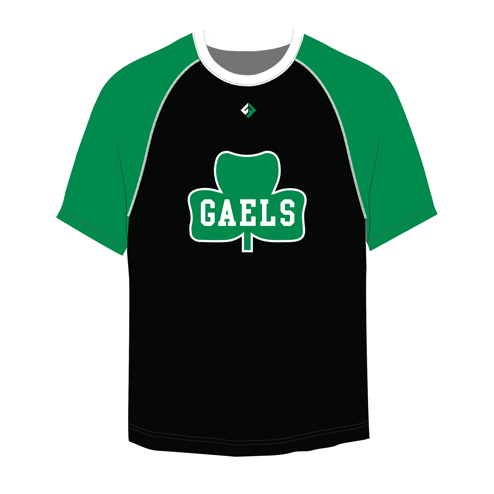 Green Gaels Short Sleeve Performance Shirt