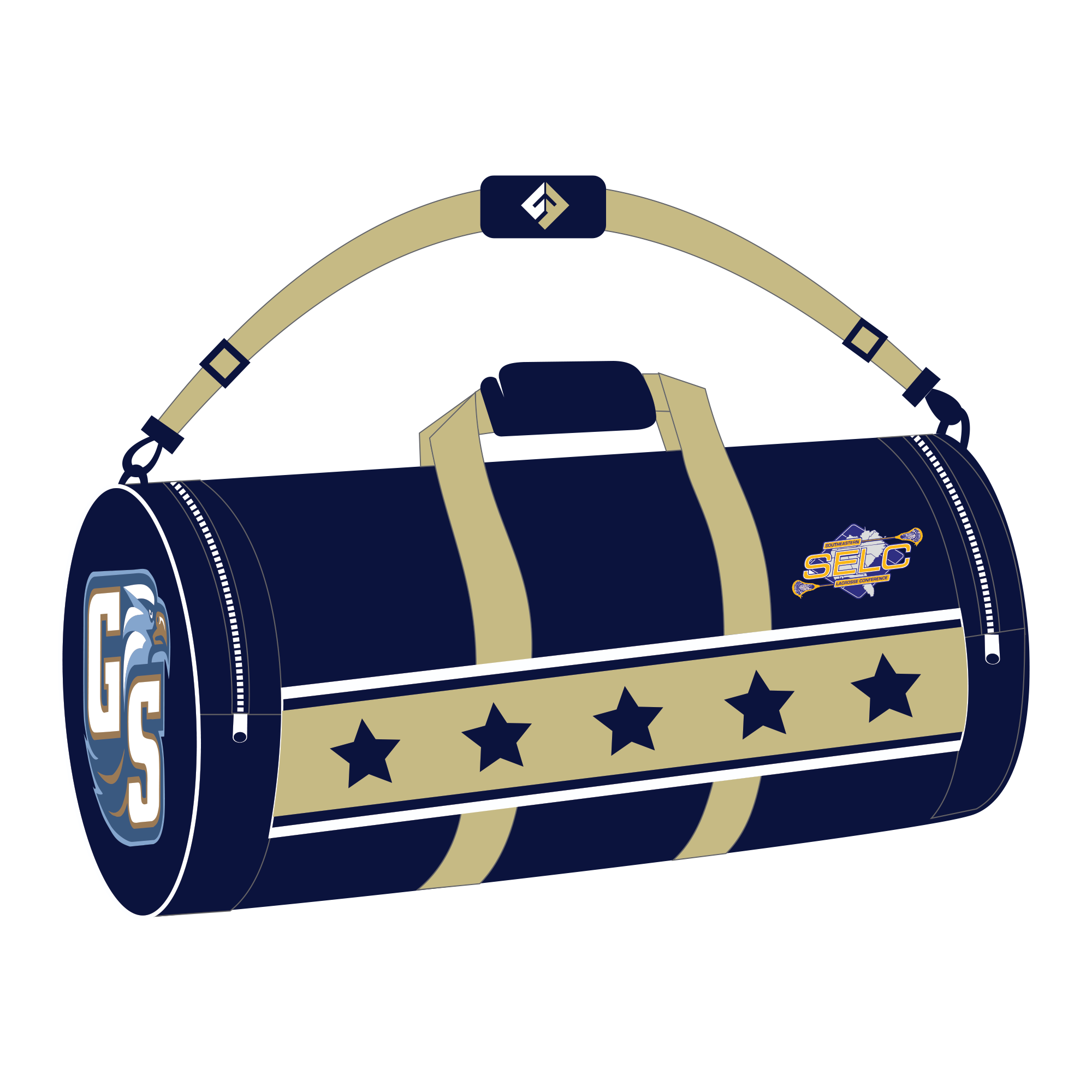 Georgia Southern Barrel Bag