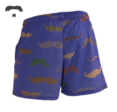 Uncommon Stache Shorts (Girls)