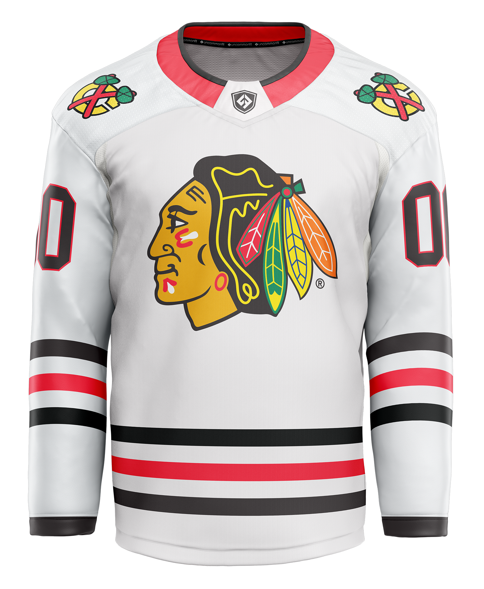 Clark Griswold Chicago Blackhawks hockey 4 jersey