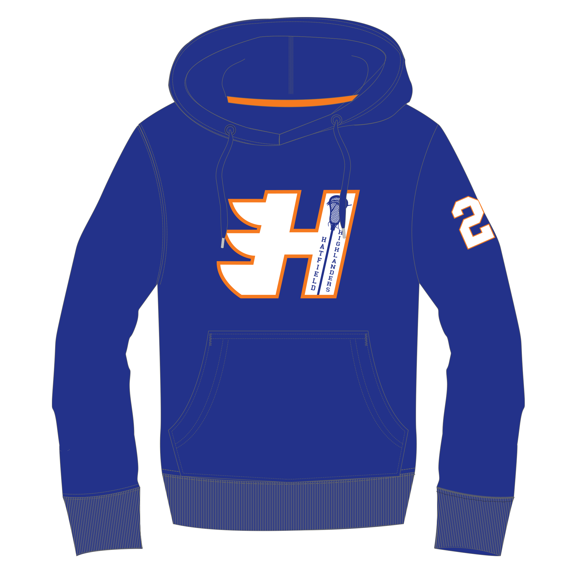 Highlanders- UcFit Fleece Hoodie.