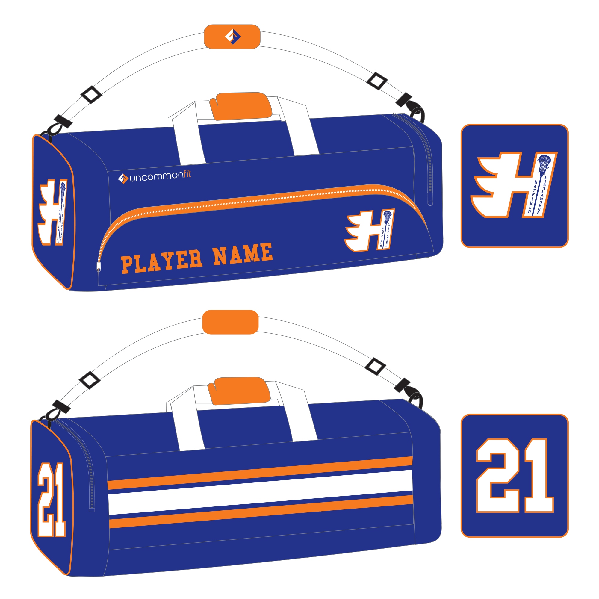 Highlanders Traveler' Equipment Bag (holds 2 Sticks)