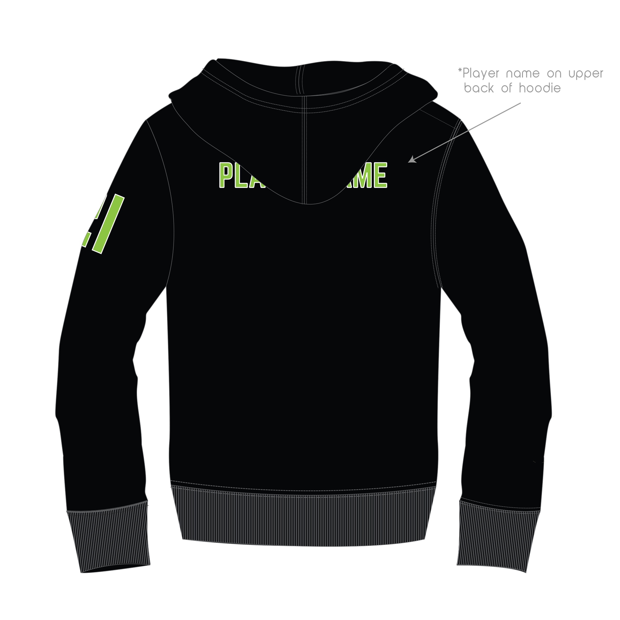 Hop Valley - UcFit French Terry Hoodie. | box lacrosse uniforms