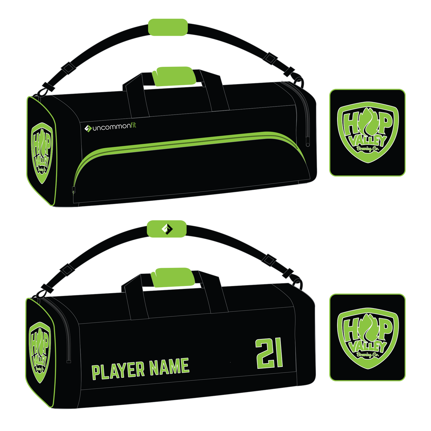 Hop Valley 'Traveler' Equipment Bag (holds 2 Sticks)