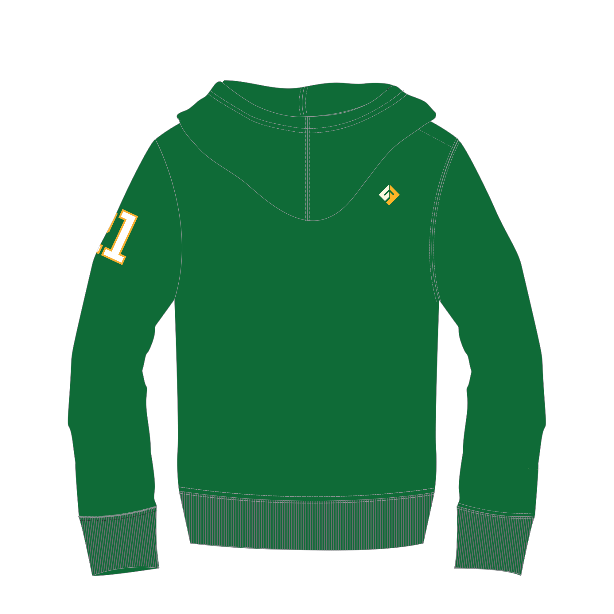 Humboldt - UcFit Fleece Hoodie. | box lacrosse uniforms