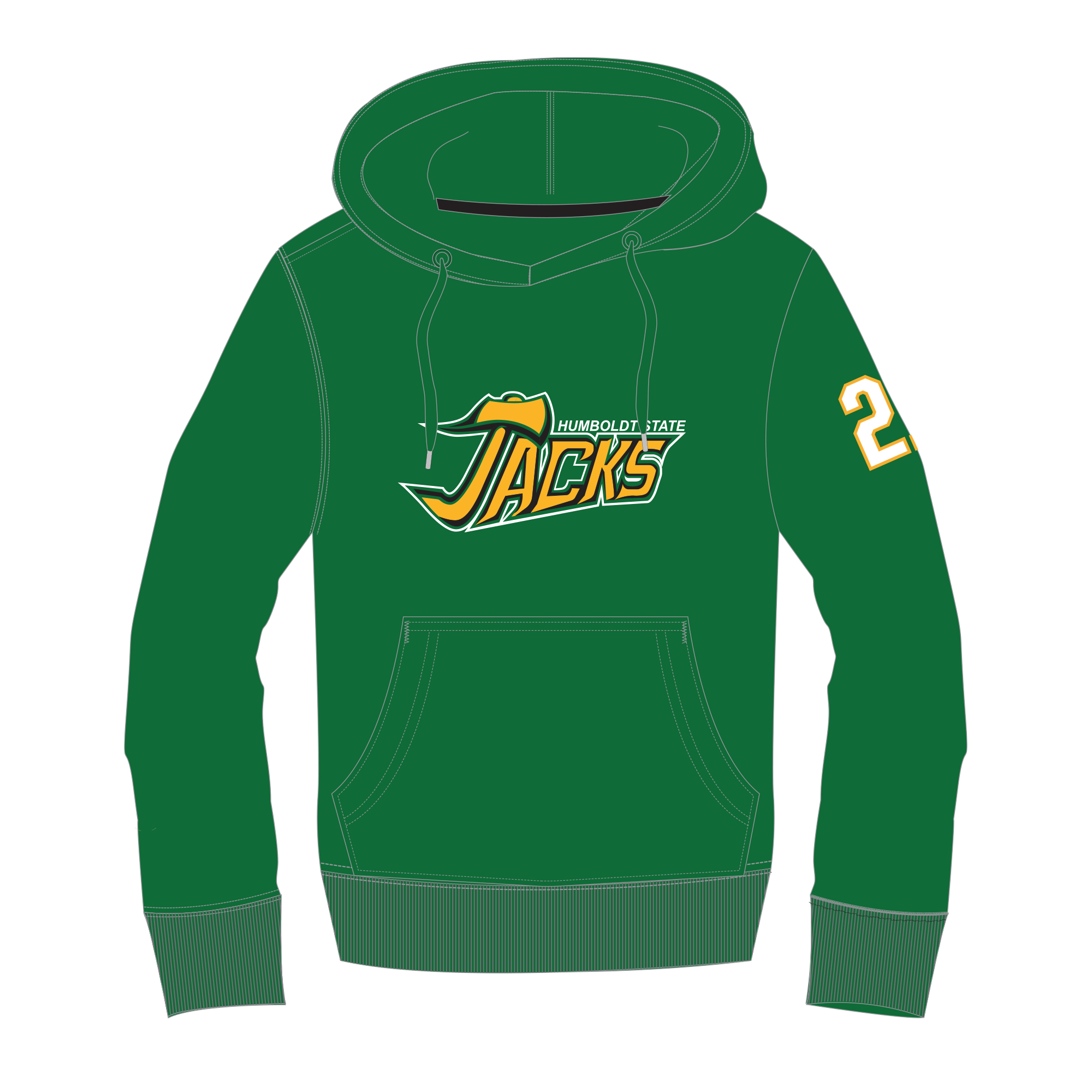 Humboldt - UcFit Fleece Hoodie.