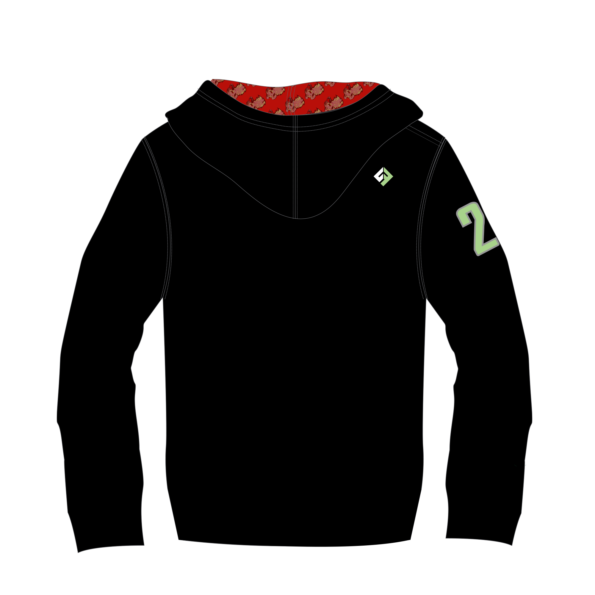 Albany Hyenas - French Terry Hoodie.