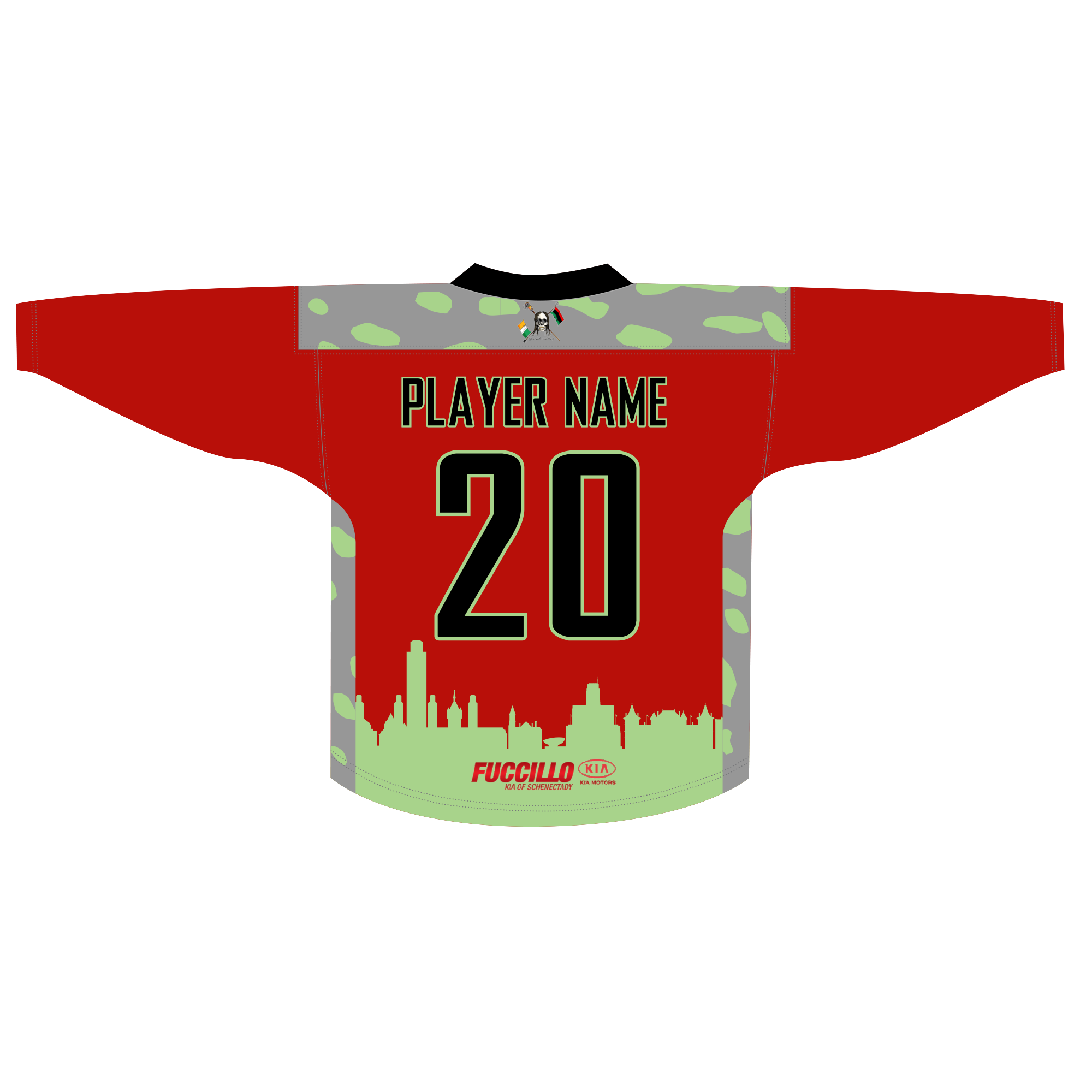 Albany Hyenas Jersey (red)