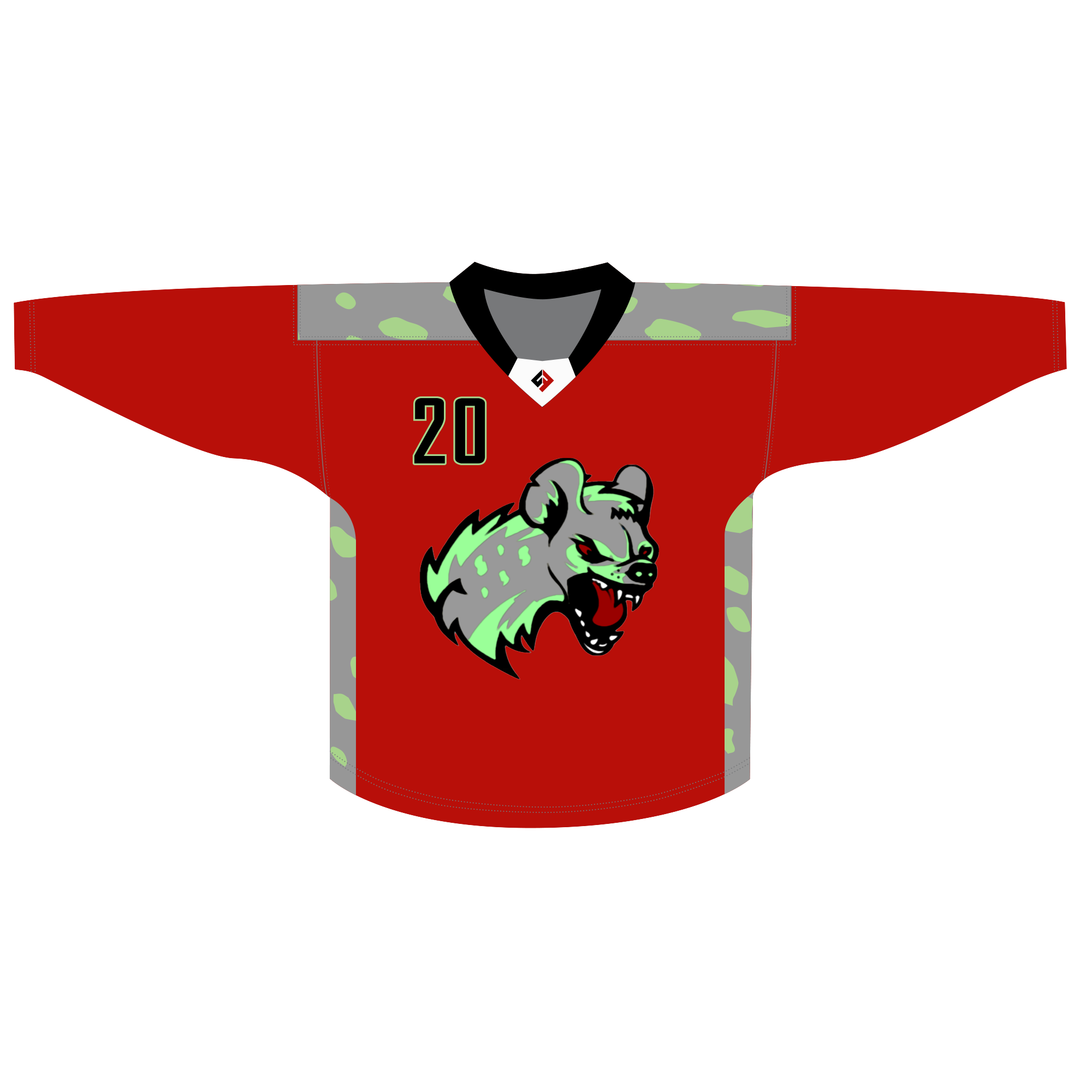 Albany Hyenas Jersey (red)
