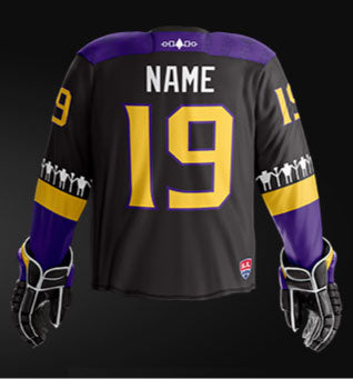 Iroquois 2023 World Junior - Replica Jersey (Black)