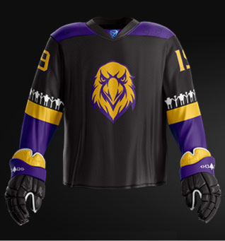 Iroquois 2023 World Junior - Replica Jersey (Black)
