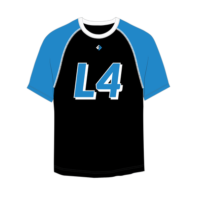 Black L4 Short Sleeve Performance Shirt