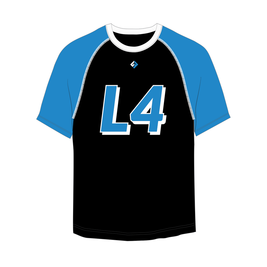 Black L4 Short Sleeve Performance Shirt