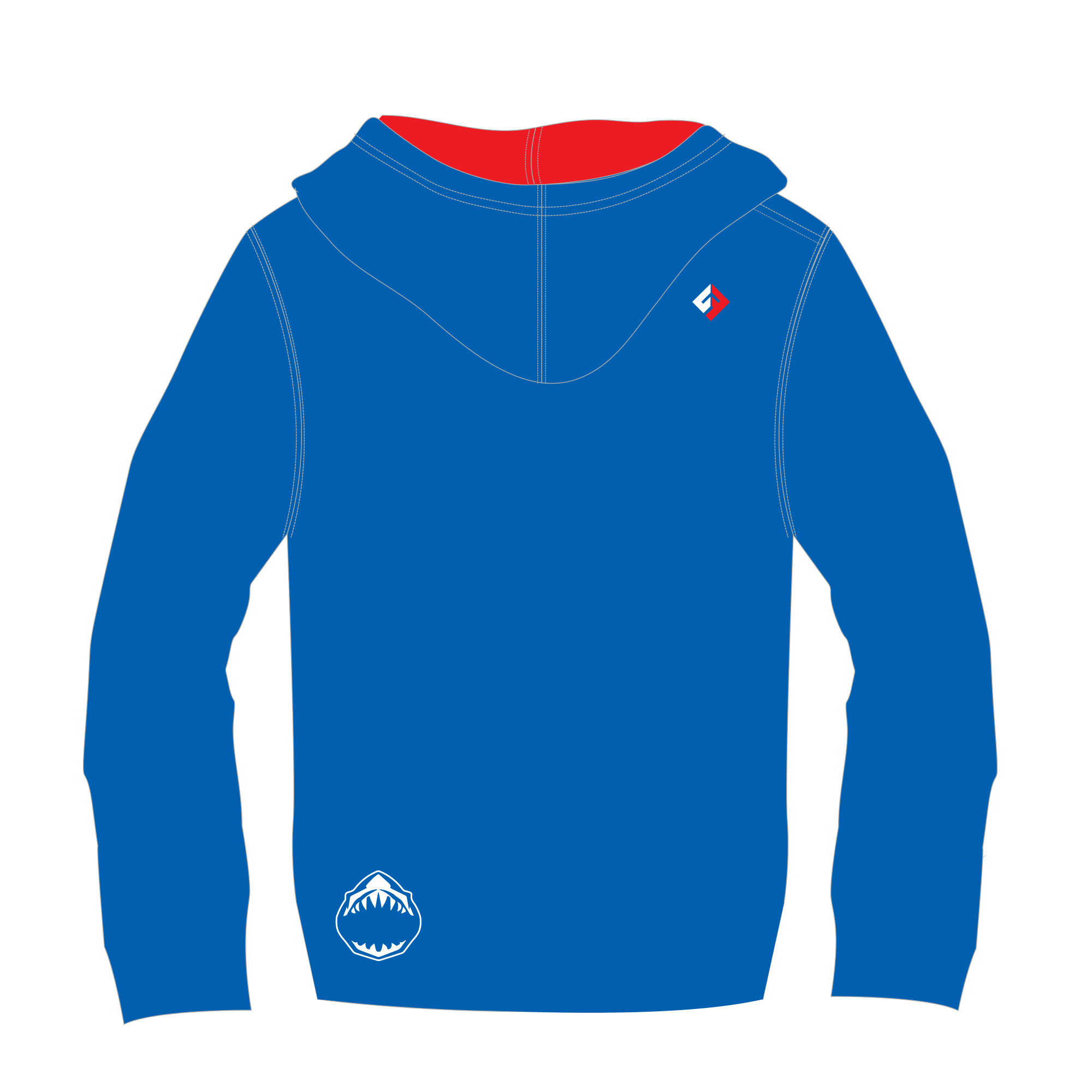 Lasershark Sublimated Hoodie