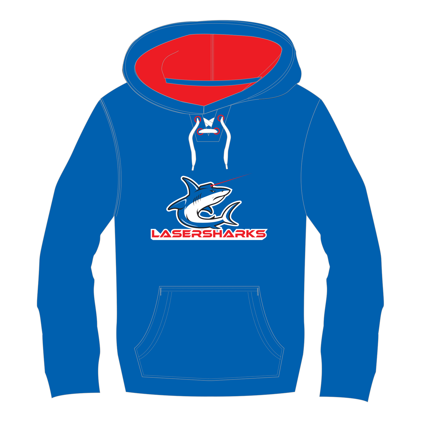 Lasershark Sublimated Hoodie
