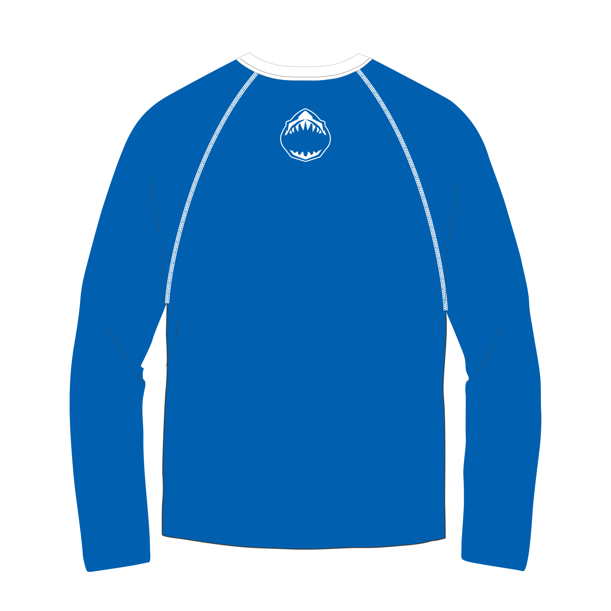 Lasersharks Long Sleeve Performance Shirt