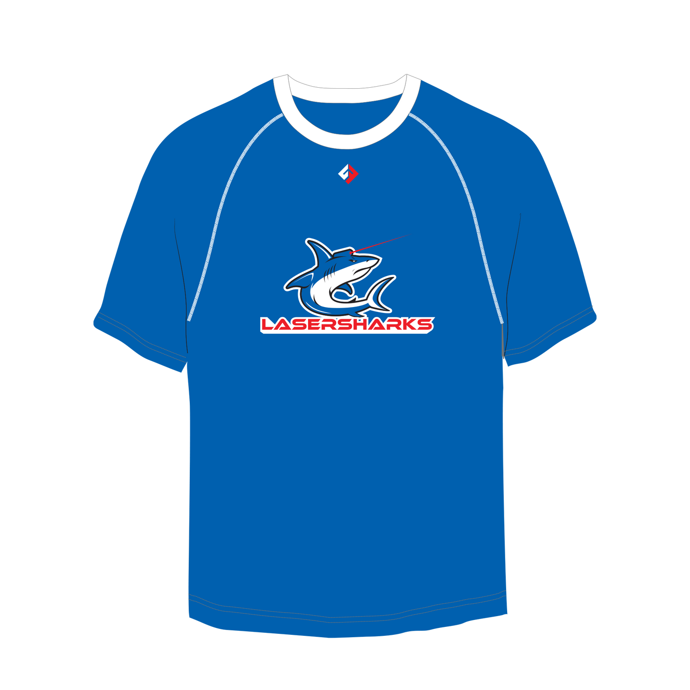 Lasersharks Short Sleeve Performance Shirt