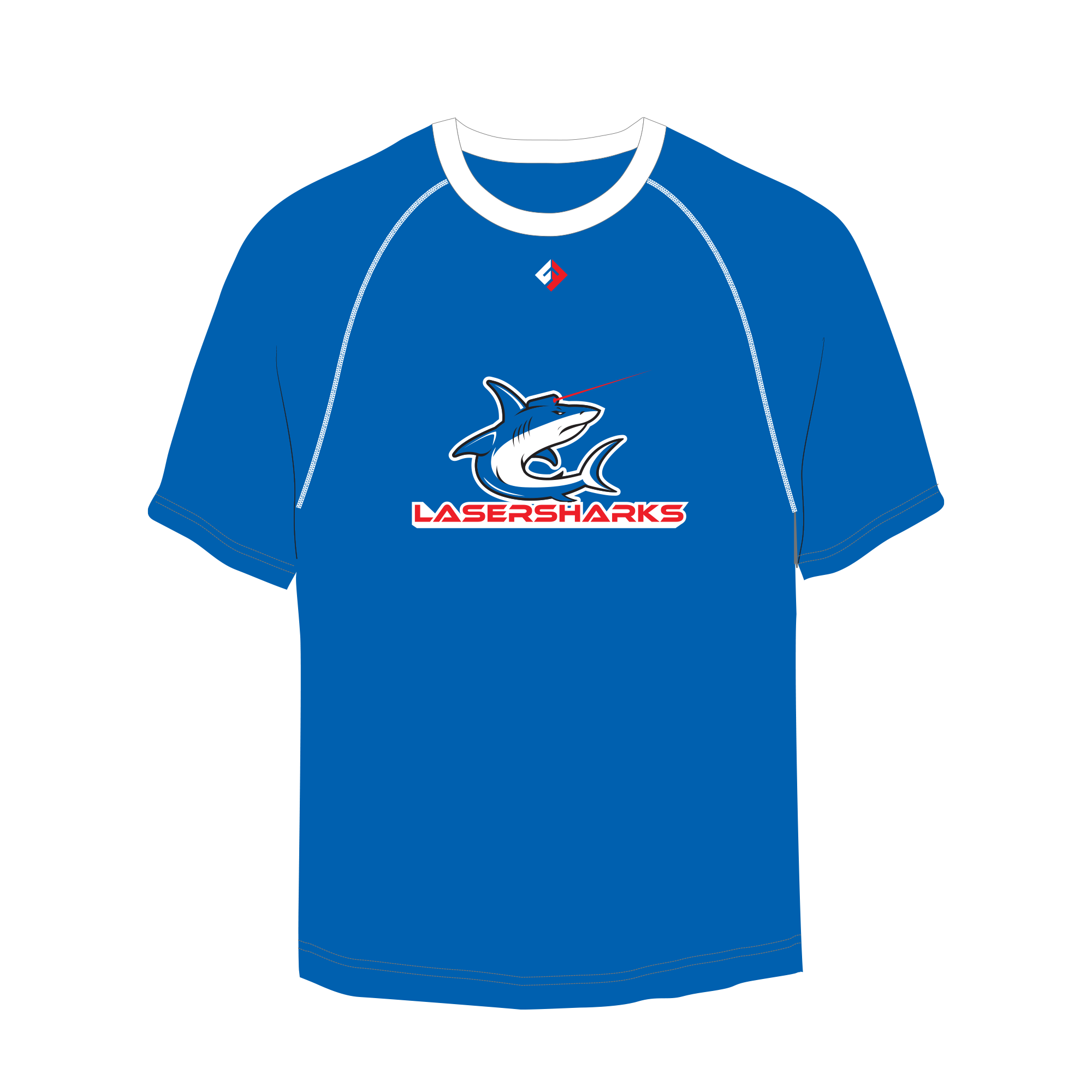 Lasersharks Short Sleeve Performance Shirt