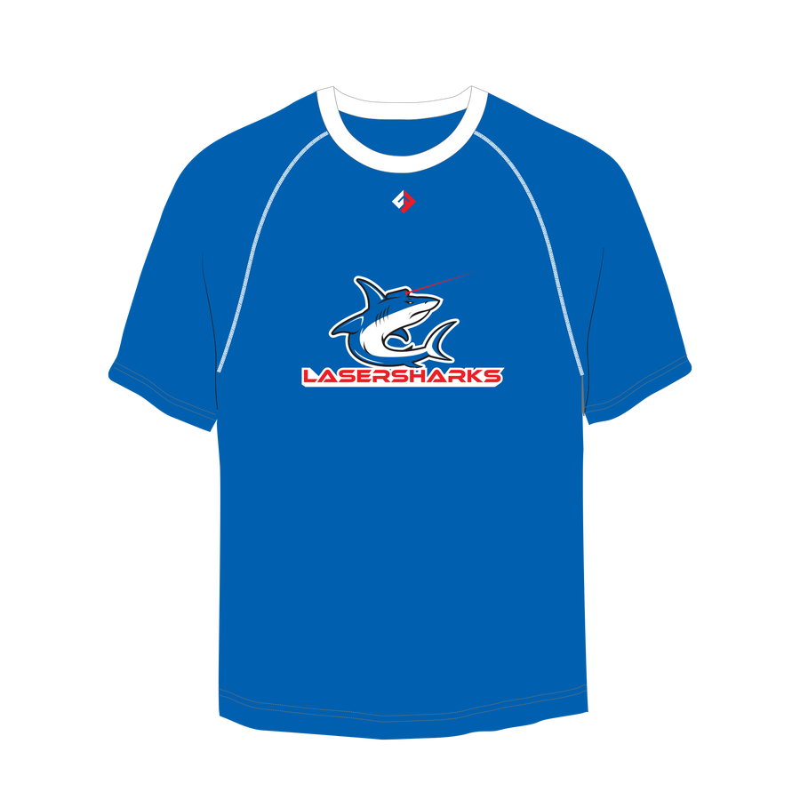 Lasersharks Short Sleeve Performance Shirt