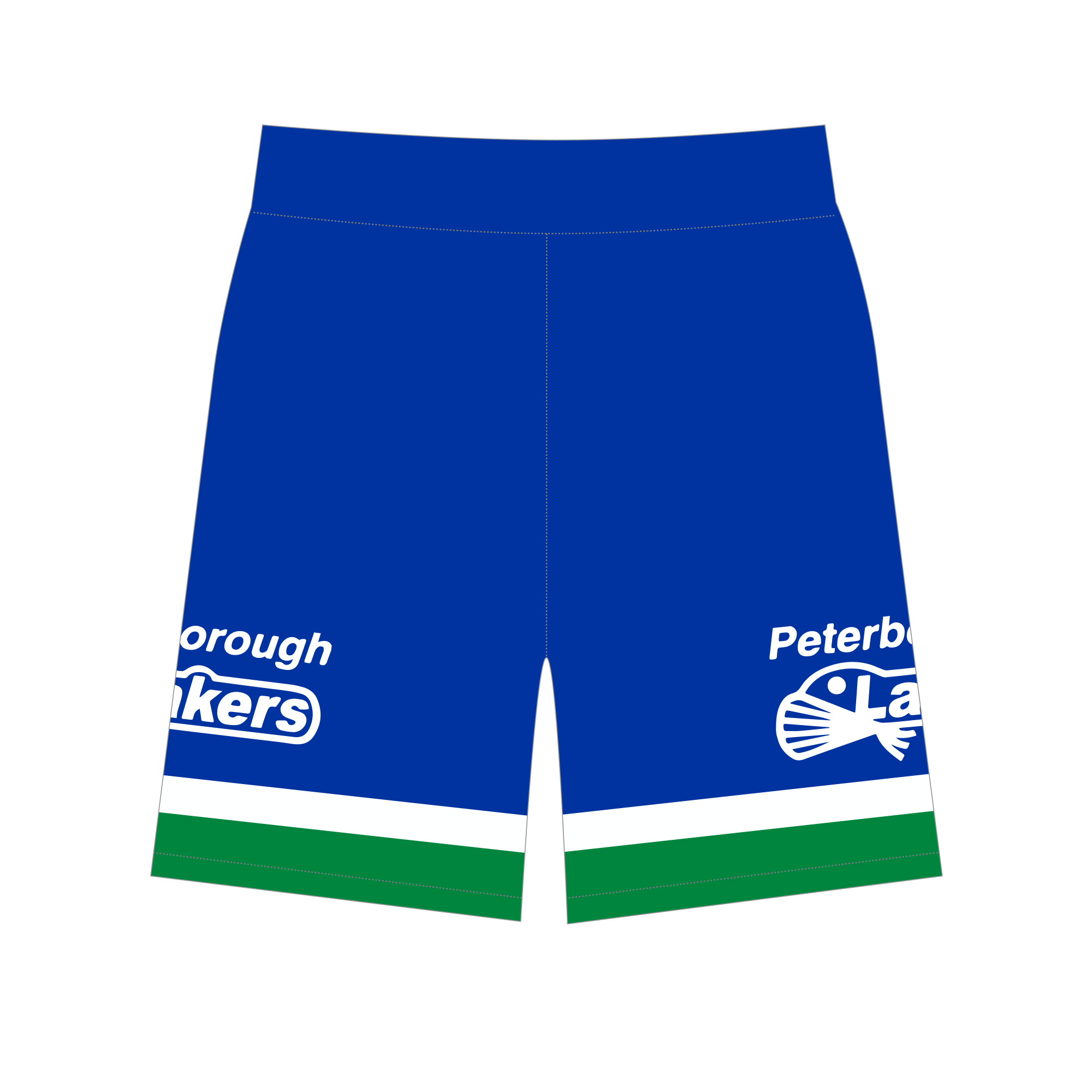 Lakers  - Lacrosse Practice Shorts - 5.5" Inseam