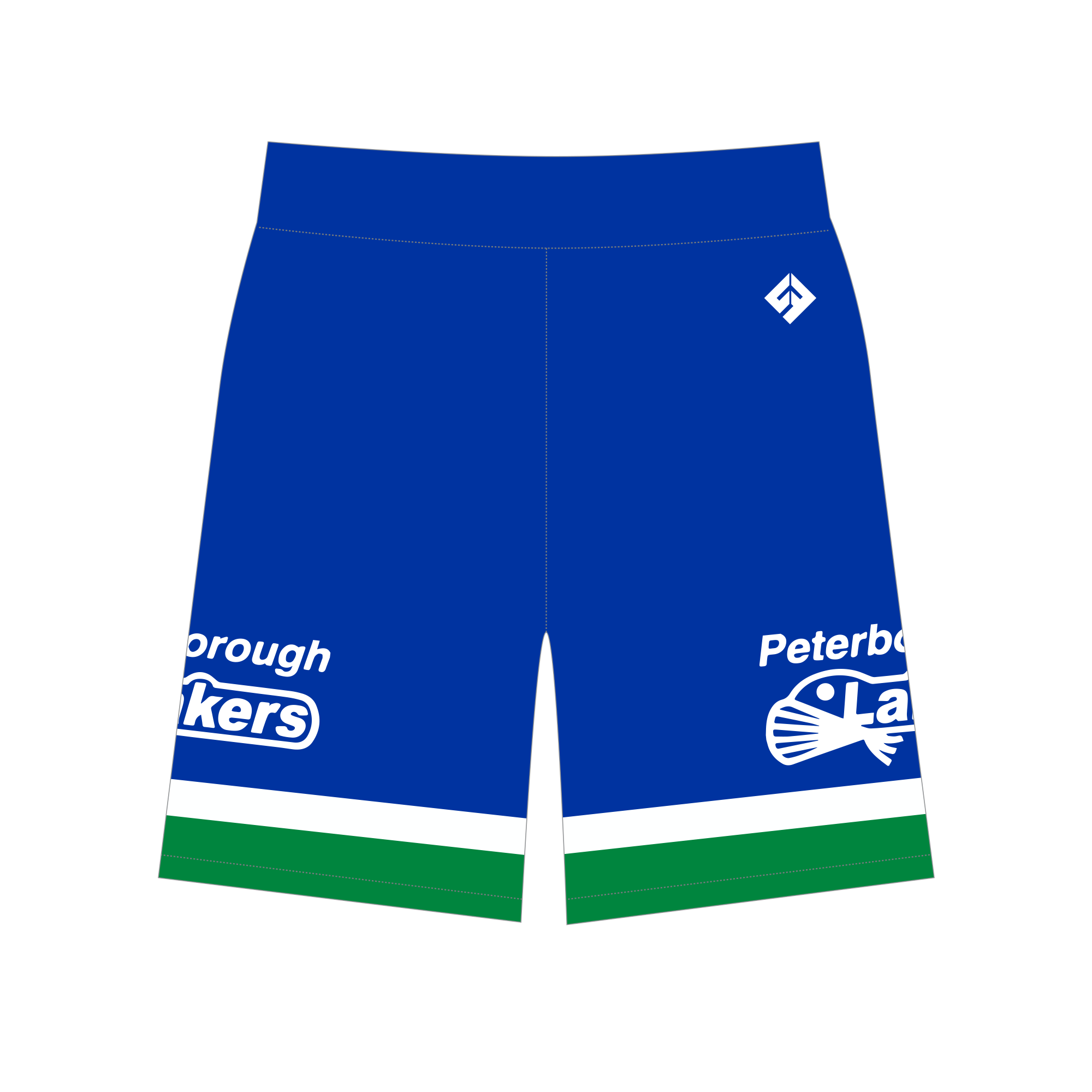 Lakers  - Lacrosse Practice Shorts - 5.5" Inseam