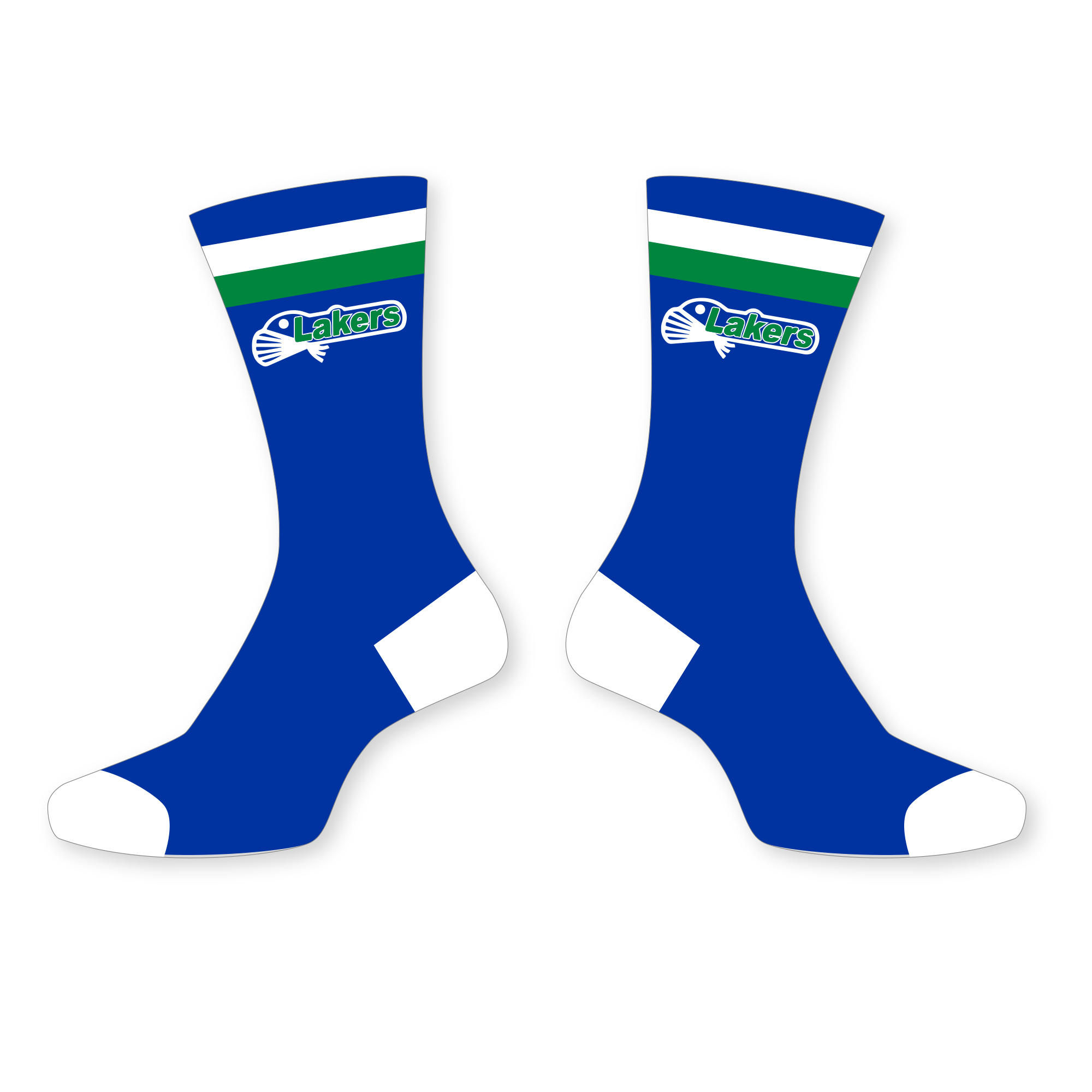 Lakers Mid Calf Socks