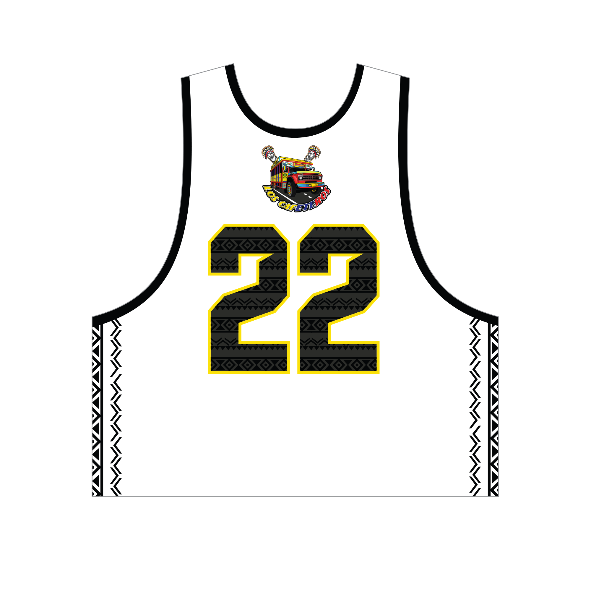Cafeteros Lacrosse Pinnie