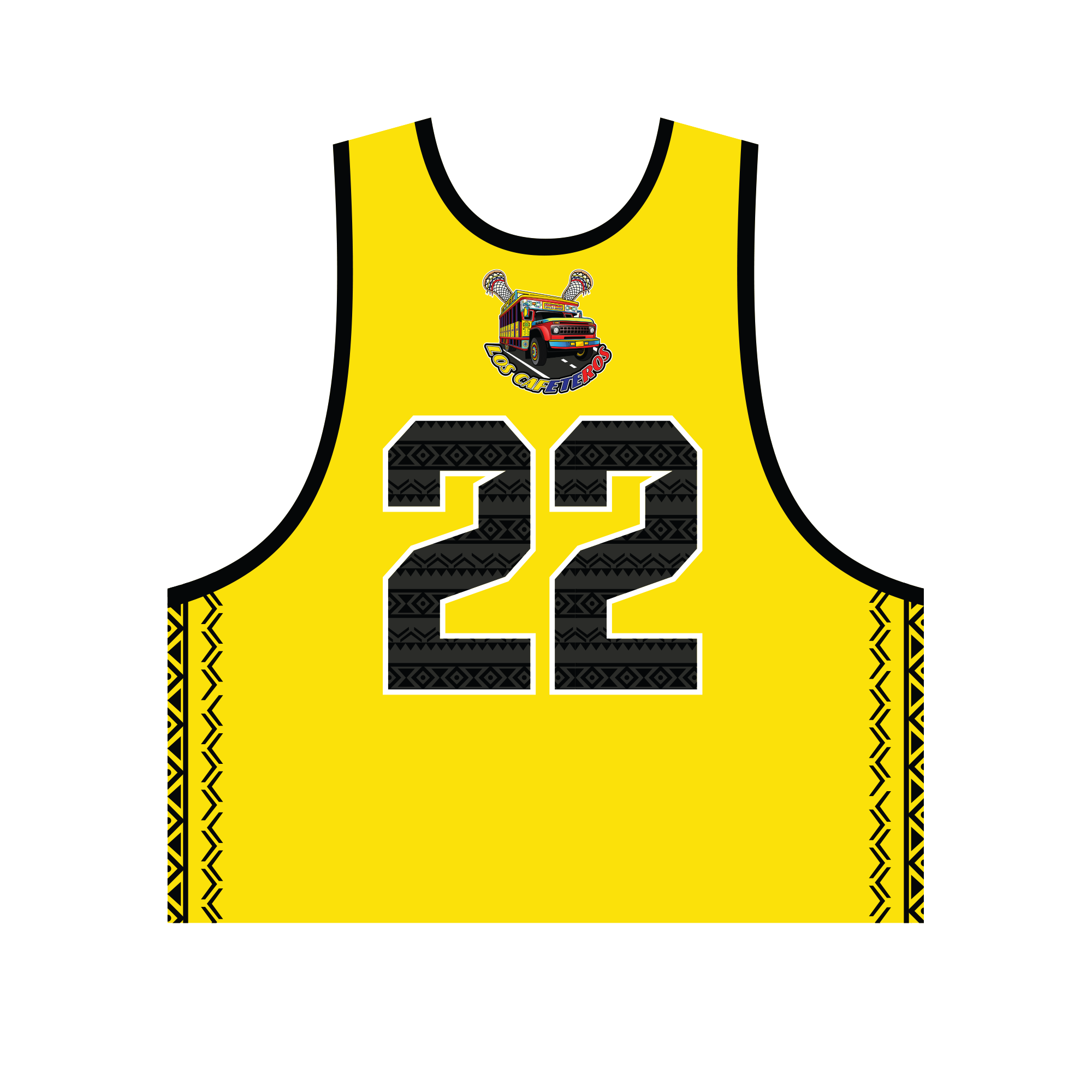 Cafeteros Lacrosse Pinnie