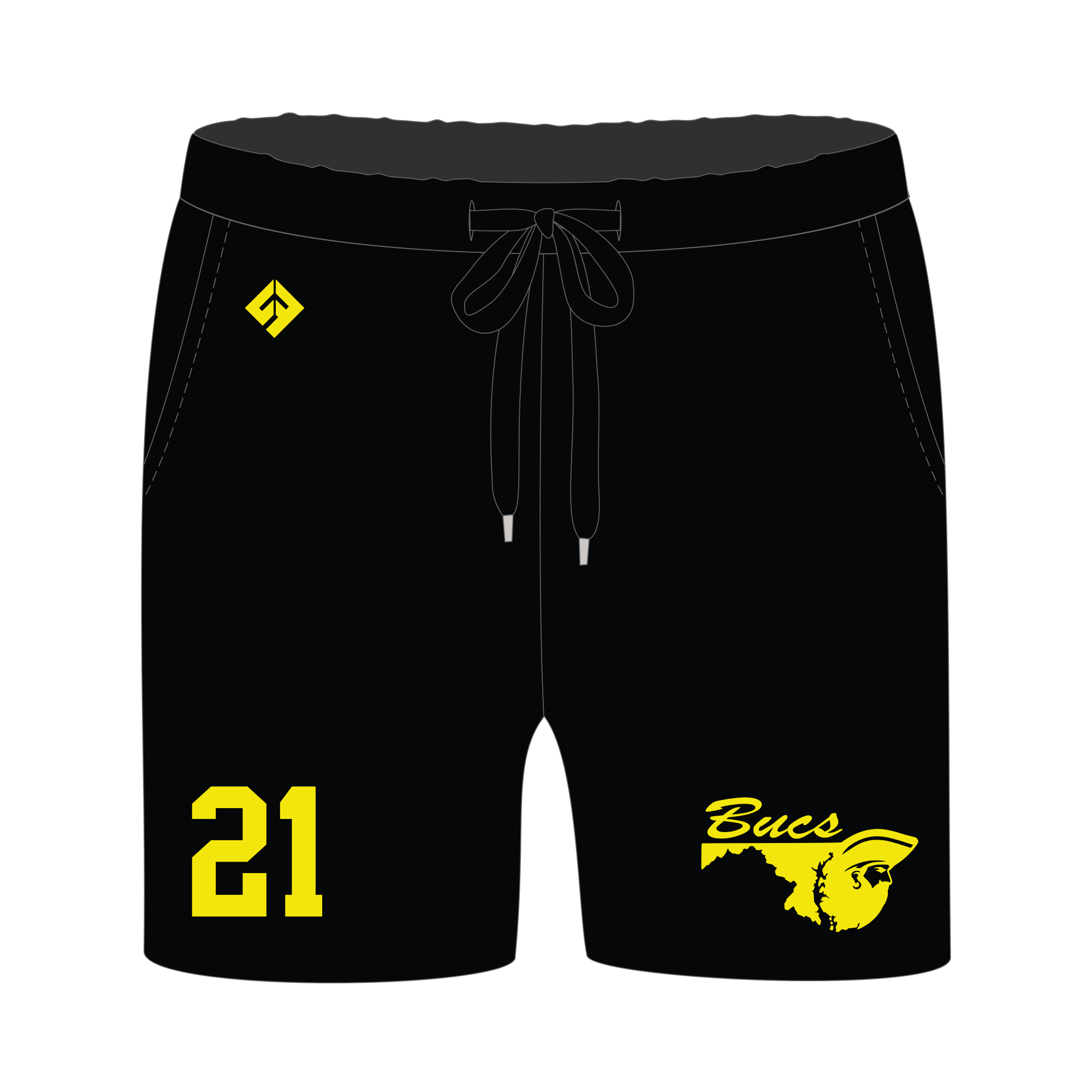 Maryland Bucs Jogger Shorts