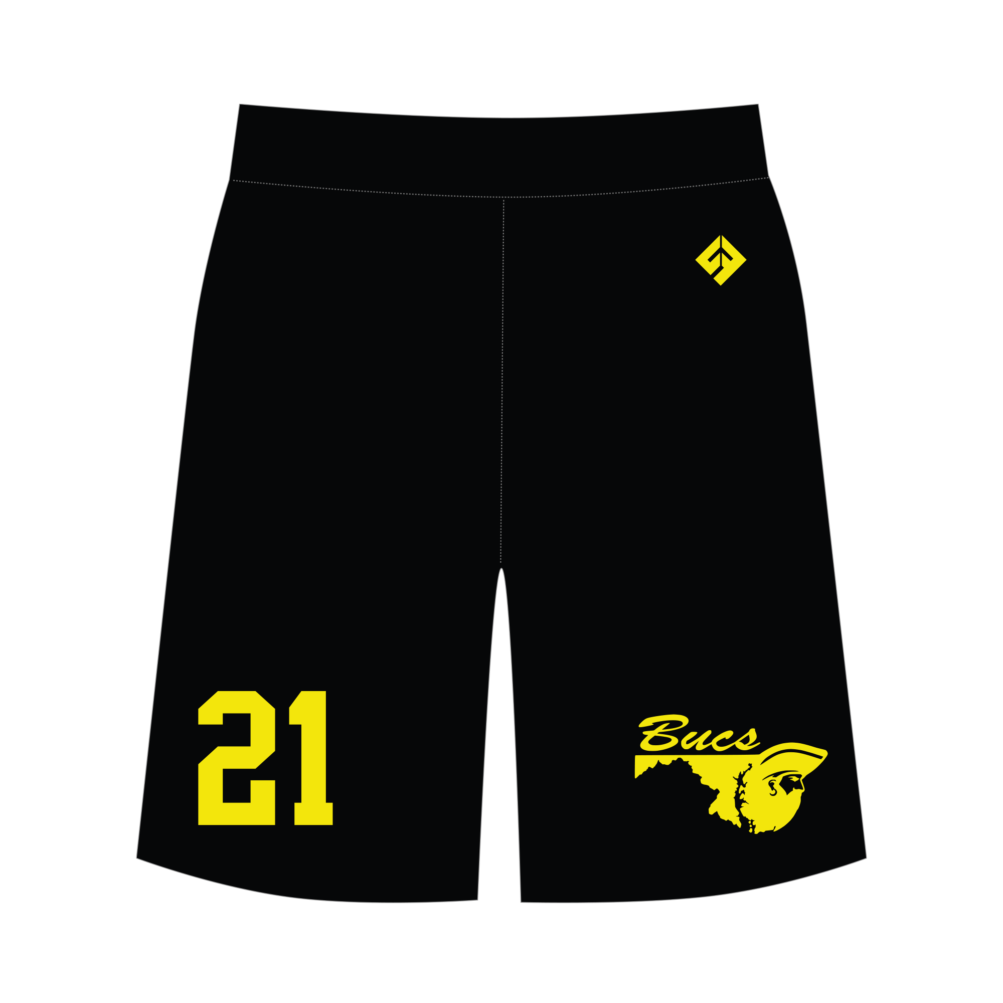 Maryland Bucs Lacrosse Shorts