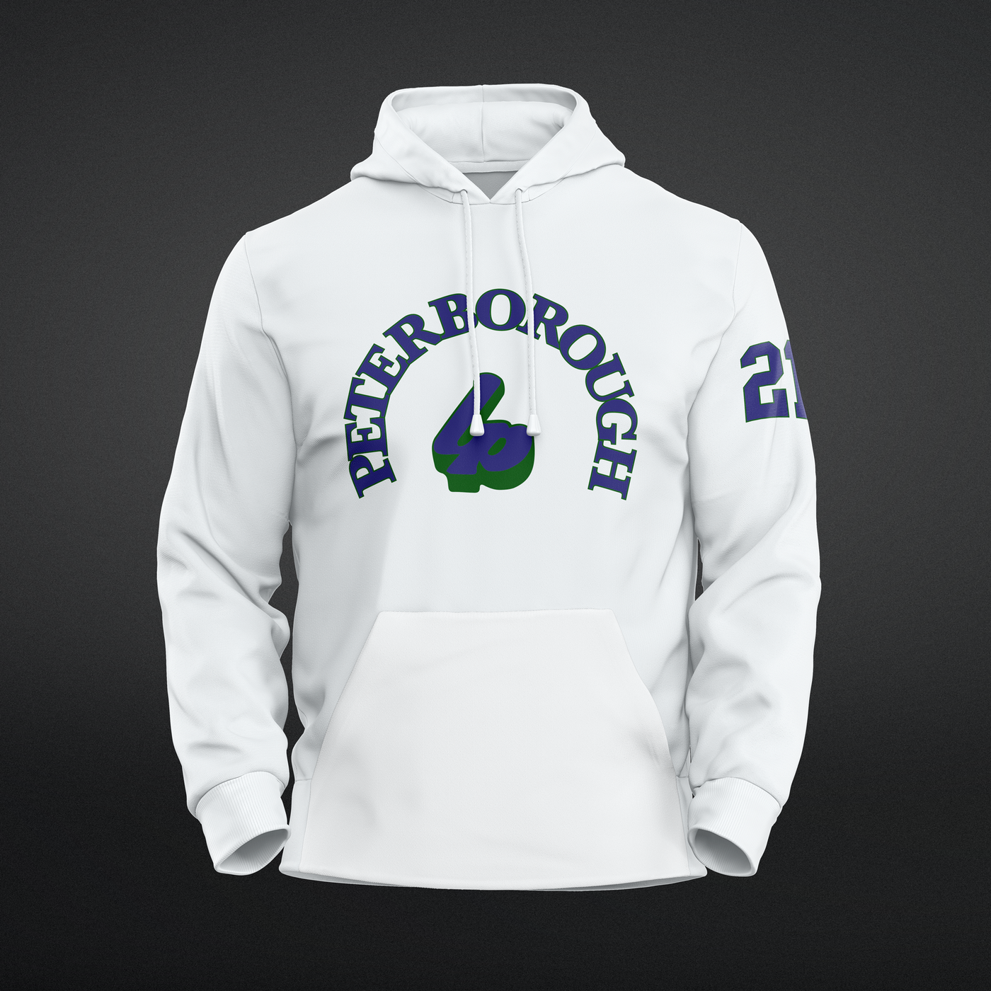 Maulers Retro Hoodie - UcFit Fleece Hoodie.