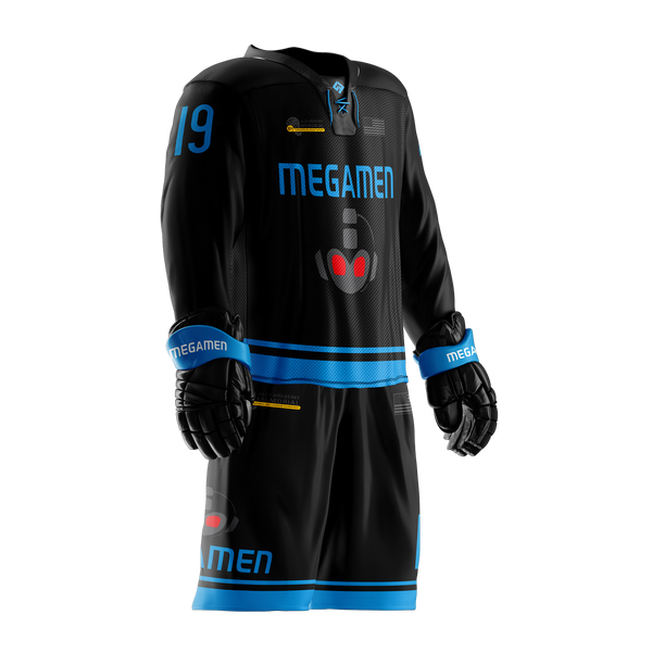 Megamen Lacrosse 2019 (Black Jersey) | box lacrosse uniforms