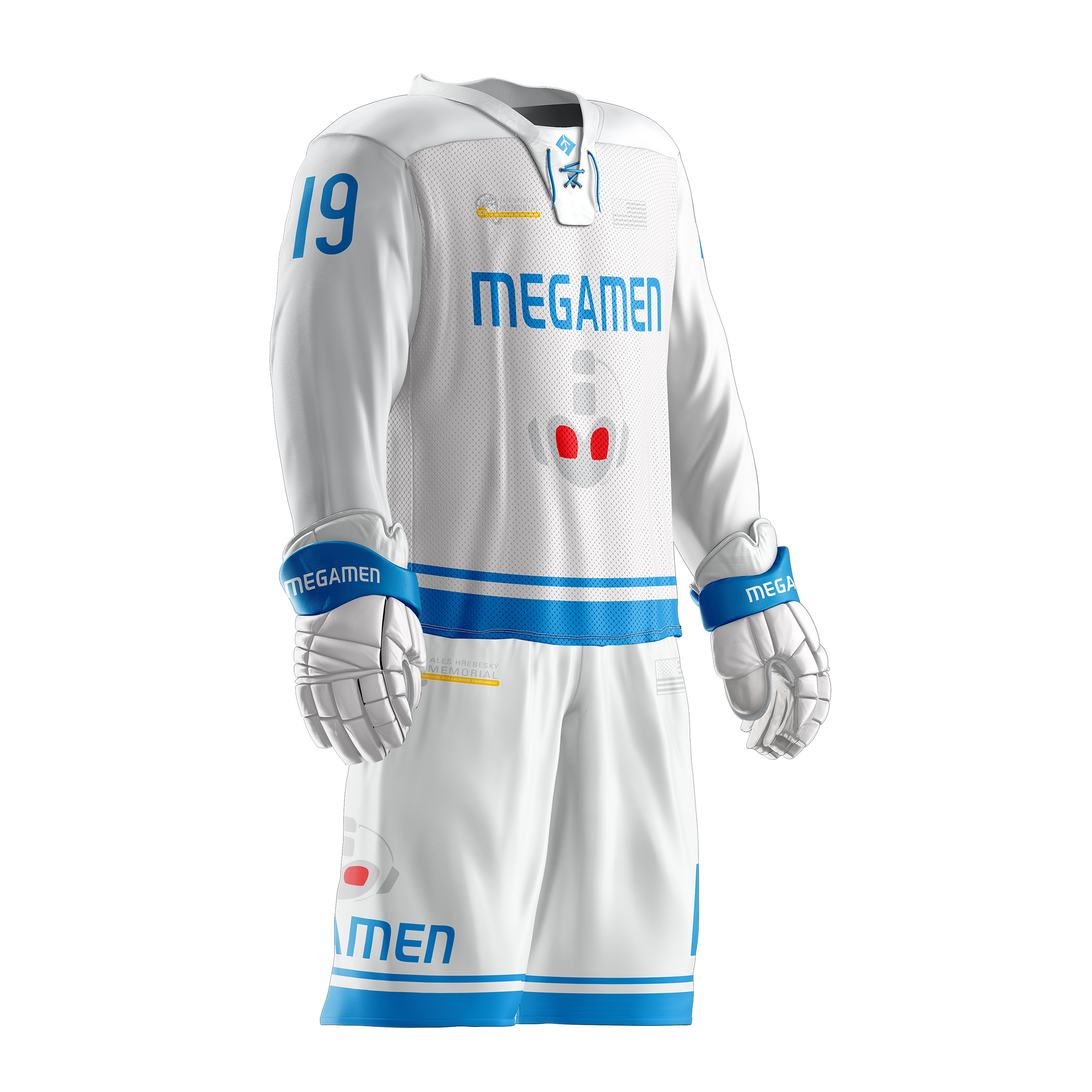 Megamen Lacrosse 2019 (White Jersey)